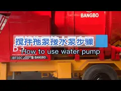 SAE аттестовал новую конкретную надежность емкости 30m3/H насоса высокую video