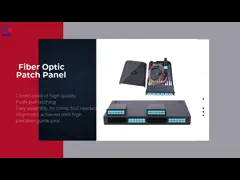 Fiber Optical MTP MPO Optical Fiber Patch Cord OM4 FTTH LC Quad Adapter Max Modular