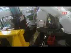 Small Universal Robotic Arm 6 Axis China ER6-730-MI With CNGBS Dress Pack As Handling Robot video