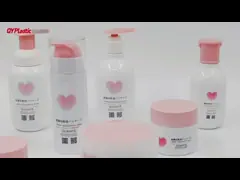 110mm Height Empty Plastic Cosmetic Bottles ABS Airless Cream Jar