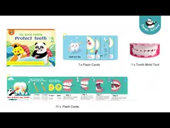 Зубы ASTM чистя щеткой моделируют для учить Homeschool video