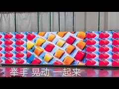 Высококачественная мебель городской внутренней фиксированной светодиодной видеостены с конфигурацией пикселей SMD2121 video