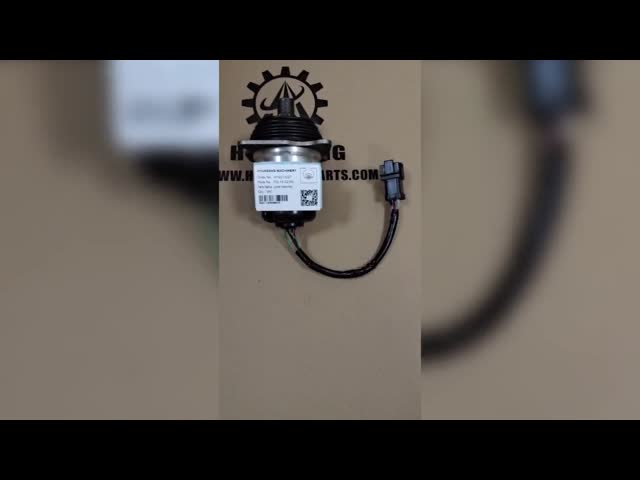 Komatus Lever Assembly 702-16-02350 Excavator Spare Parts For D155AX video