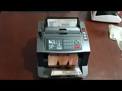 Смешайте счетчик Билл денег счетчика наличных денег деноминации значения против video