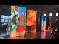 Алюминиевое СИД памятника шкафа подписывает сертификат FCC ROHS цвета RGB video