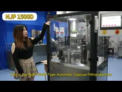 Автоматическая машина завалки капсулы для порошка заполняя прозрачную машину капсулы video