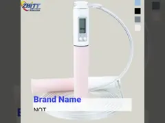 Веревочки спорт ABS прыгая 5,5 длинная сталь кабеля веревочки скачки фристайла ручки video