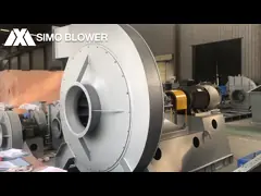 Вентилятор подачи боилер SA высоких воздушных потоков легированной стали промышленный центробежный video