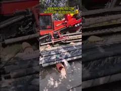 150rpm Mini Body Structure 194KW HDD Directional Bore Drilling Rig