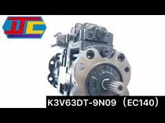 K3V63DT-9N09 Kawasaki Hydraulic Pump For Excavator , EC140  ExcavatorParts