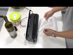 Индикаторы СИД автоматической еды свежие влажные или сухая машина уплотнителя вакуума еды съемная video