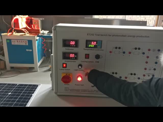 100kg Renewable Energy Lab Equipment Solar And Inverter Installation Training AC220V 50hz