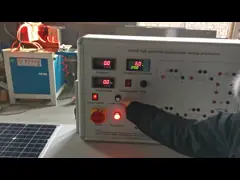 оборудование лаборатории возобновляющей энергии 100kg солнечное и установка инвертора тренируя AC220V 50hz video