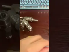 Тип стальной быстрый соединитель SS316 c трубы компрессора воздуха соединителя 27mm video