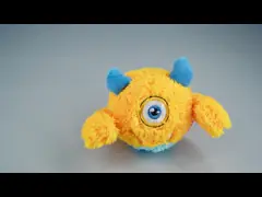 Маленькие оранжевые игрушки плюша любимца чудовища/игрушки любимца/игрушки собаки плюша/небольшие игрушки любимца video