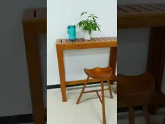 Пакета таблицы KD высокой планки картины MDF Адвокатура твердого резинового NC Mahogany деревянная video