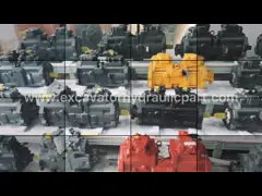 Стальные части гидронасоса экскаватора для радиатора двигателя с непосредственным впрыском CAT E320D video