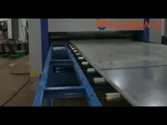 Плита 1250mm стальных листов машины катушки металла картины контролера выбивая video