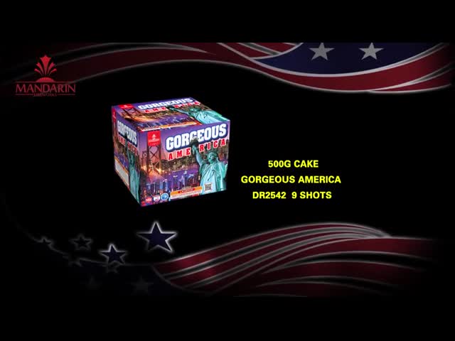 Съемок 500G Liuyang высококачественные 9 небольшие или большого огонь торта работают салют фейерверка видео