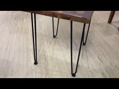 MDF таблицы чая отдыха офиса пальца совместный крася доску 4CM video