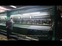 Agro rete dell'ombra della serra che fabbrica Raschel che tricotta la macchina di fabbricazione netta