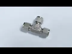 Выкованный тройник нержавеющей стали штуцеров трубы обжатия равный для газа/масла video