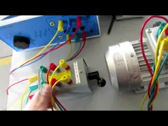 380 Volts Didactic Electrical Machine Trainer Three Phase Asynchronous Motor aluminum