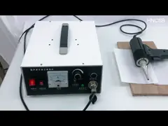 Сварочный аппарат пятна конвейерной ленты позема цыпленка сварщика пятна PVC 35KHZ PP ультразвуковой video