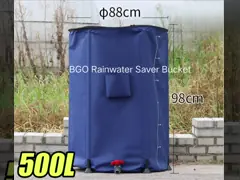 PEVA PVC 160L Поливные мешки для деревьев для сбора дождевой воды video