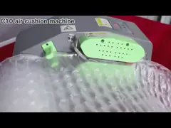 200W машина упаковки подушки воздуха 110 вольт к 220 вольт video