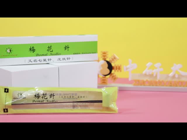 PVC Handle Plum Blossom Acupuncture Tool Bloodletting Multi Head Chinese Medicine Apparatus