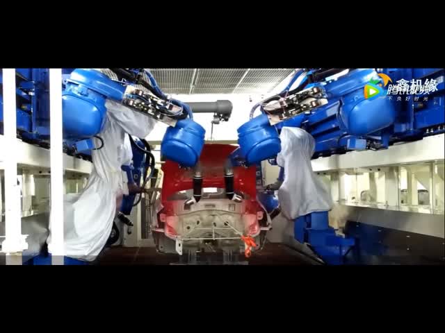 Картина брызг MPX1950 робота с осью руки 6 робота картины для робота картины видео