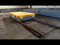 Широкомасштабное погрузочно-разгрузочное оборудование батареи вагонетки переноса рельса машинного оборудования video