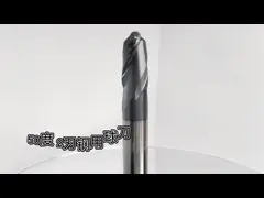 12mm 1/2“ Kaiserfräser für Flöte des Stahlball-Nasen-Mühlstückchen-Werkzeug-2