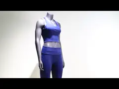 носка спортзала 210gsm креста 2pcs Suitwear Strappy устанавливает наборы носки женщин TUV атлетические video