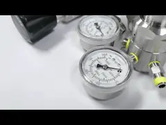 Клапан входа CGA580 Vespel регулятора давления R11 SUS316 азота кислорода video