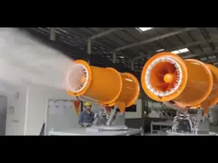 Карамболь углерода управлением запаха стальной Fogging для повторно использовать места video