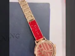 IP поднял дозор кварца дам сплава дозора моды женщин золота классический video