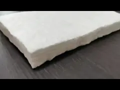 доска керамической изоляции одеяла 50mm керамического волокна 1260C 1300C video