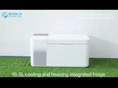 Тип холодильник компрессора медицины 16L еды установленный автомобилем video