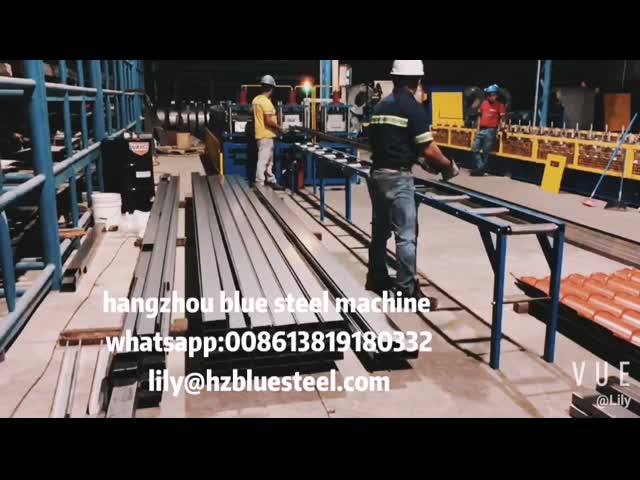 Adjustable Size Cold Roll Forming Machine , C Z Purlin Forming Machine 415V / 440V