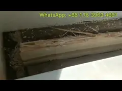 машина древесины 3800rpm 1200kg/H брея делает высококачественные Shavings для постельных принадлежностей любимца video