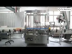 High-speed filling and capping sleeve sealing and cutting packaging production line