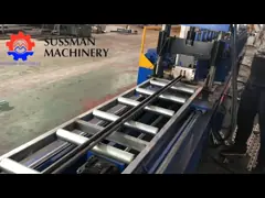 41*21/41/62/82 мм Многоразмерная регулируемая стальная стальная рулочная машина для формирования каналов video