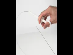 Пинцет биопсии длинного срока годности при хранении устранимый с ультра ровным пластиковым покрытием video