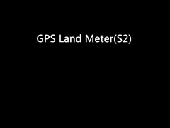 Инструмент GPS расстояния территории измеряя для измерять горы наклона земли video