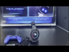 110dB RGB Gaming Headset 15000Hz With Detachable Microphone
