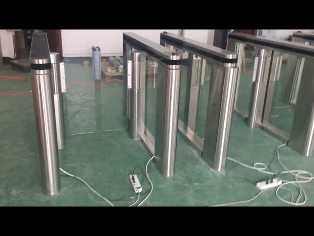RS Security Speed Gate Demonstration,Swing Turnstile Supplier-RS Security Co.,Ltd