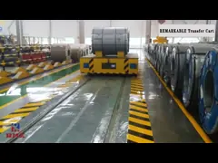 Корабль низшего напряжения RGV направленный рельсом 50 тонн прокладывает рельсы общего назначения моторизованная собственная личность video