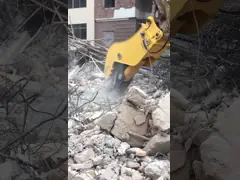 NM400 Hydraulic Concrete Pulverizer Excavator Rotating Concrete Crusher